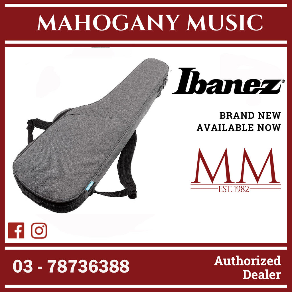 Ibanez IGB724 CGY POWERPAD ULTRA Gig Bag for Electric Guitar Charcoal Mahogany Music