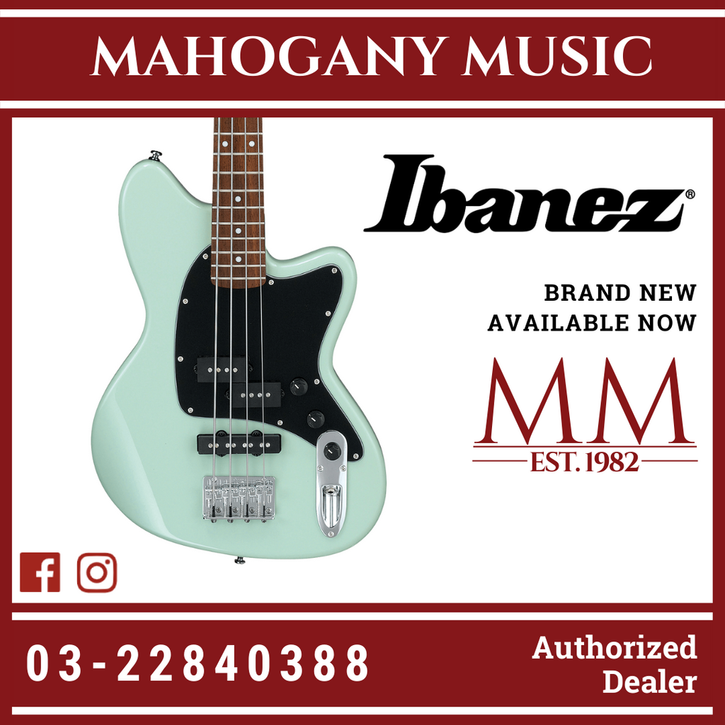 Ibanez TMB30 Talman Standard Mint Green Bass Guitar Mahogany Music