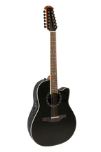 Ovation 2751AX-5-G E-Acoustic Guitar Standard Balladeer Deep Contour Cutaway 12-string Black