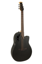 Ovation 2078TX-5-G E-Acoustic Guitar Elite TX Deep Contour Cutaway Black Textured