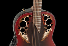 Adamas 1687GT-2-G E-Acoustic Guitar Deep Non-Cutaway Reverse Red Burst