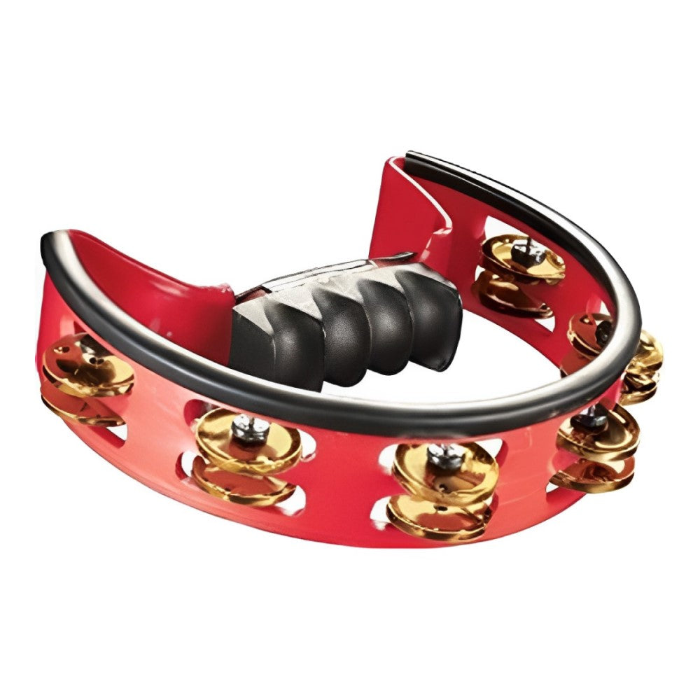 Pearl PTM50BHR Ultra Grip Tambourine with Brass Jingles Mahogany Music