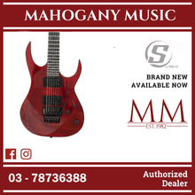 S by Solar SB4.6FRFBR Flame Red Electric Guitar