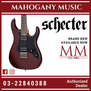 Schecter Banshee-6 SGR Electric Guitar - Walnut Satin