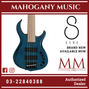 Sire Marcus Miller M2 4 String Trans Blue Bass Guitar