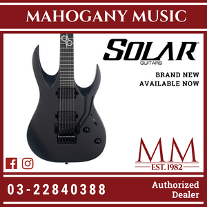 Solar A1.6FRC Carbon BK Matte Floyd Rose Electric Guitar