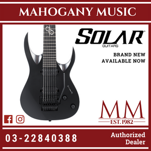 Solar A2.7FRC 7 String Carbon BK Matte Floyd Rose Electric Guitar