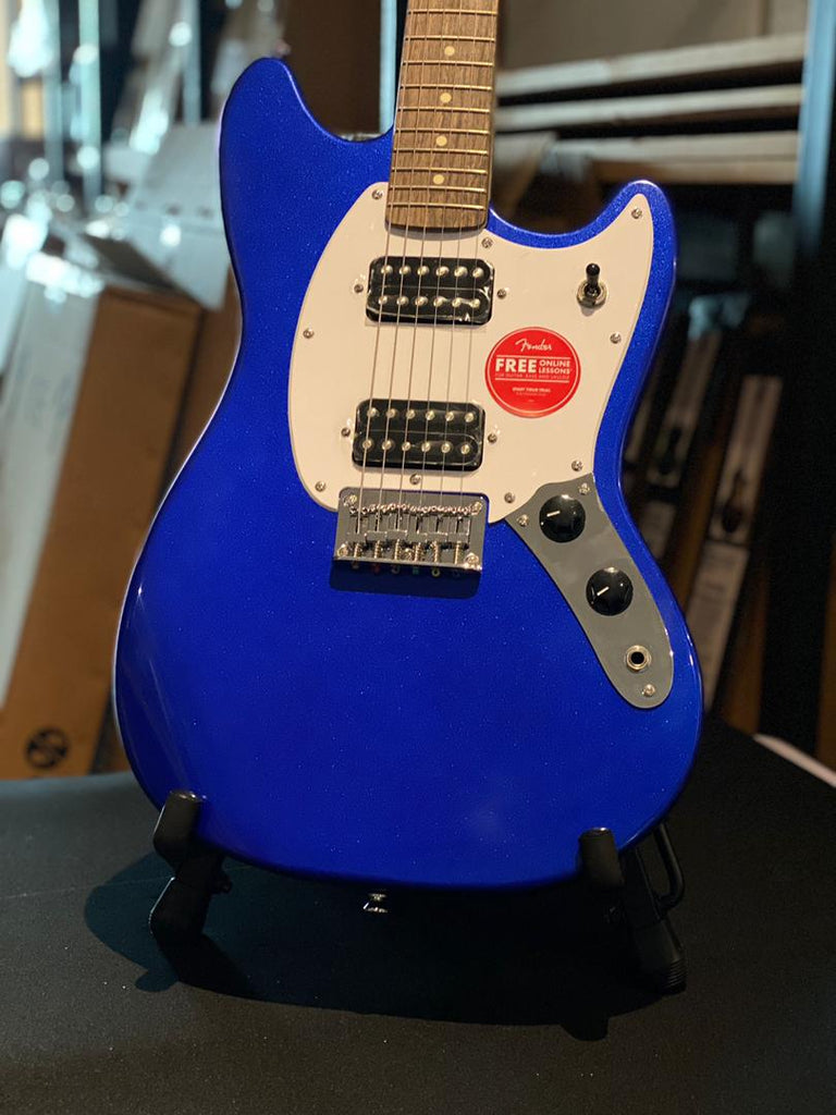 Squier bullet mustang hh imperial blue discount
