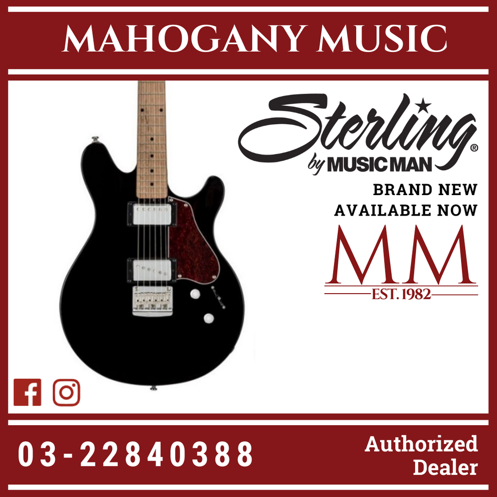 Sterling By Music Man Valentine Jv60 Sterling JV60-BK James