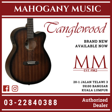 Tanglewood TWCR-SFCE Super Folk Mahogany Acoustic Guitar