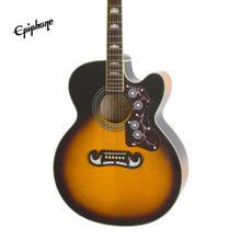 Epiphone J-200 EC Studio Acoustic-Electric Guitar - Vintage Sunburst (J200)