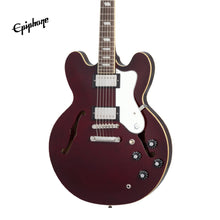 Epiphone Noel Gallagher Riviera Semi-Hollowbody Electric Guitar, Case Included - Dark Red Wine
