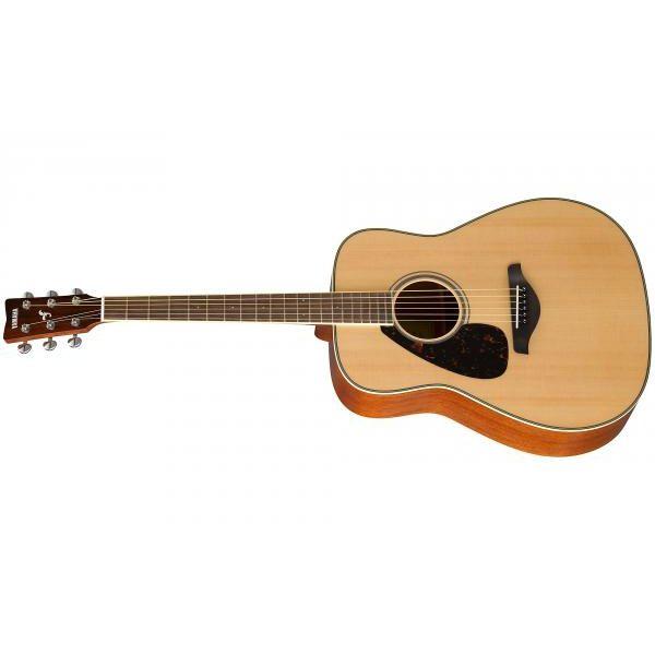 Yamaha FG820N Natural Acoustic Guitar – Mahogany Music