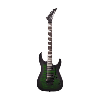 [PREORDER] Jackson JS Series JS32Q Dinky Archtop Electric Guitar, Amaranth FB, Trans Green Burst