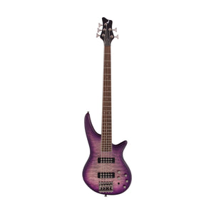 [PREORDER] Jackson JS Series Spectra JS3QV 5-String Bass Guitar, Laurel FB, Purple Phaze