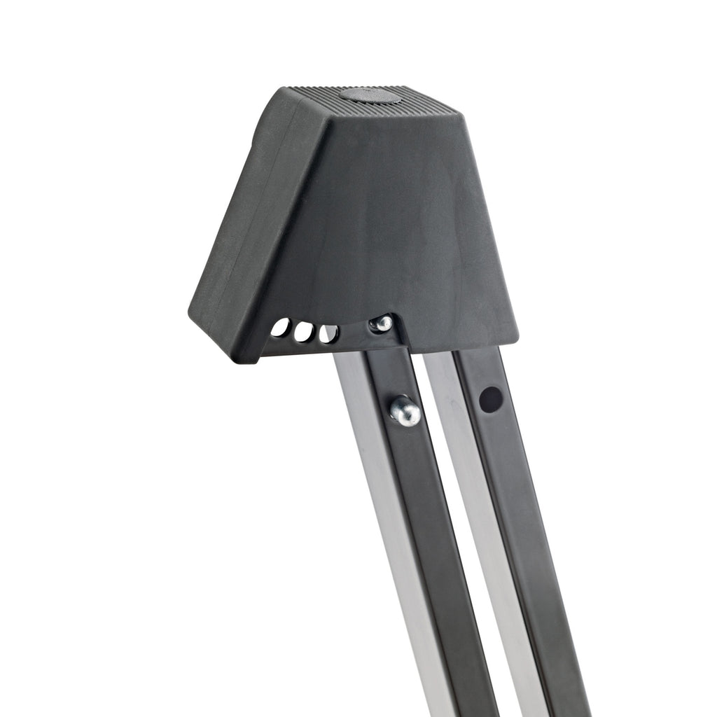 K&M 1754001355 Electric Guitar stand, Black Mahogany Music