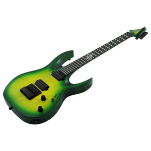 Solar A1.6LB Flame Lime Burst Matte Electric Guitar