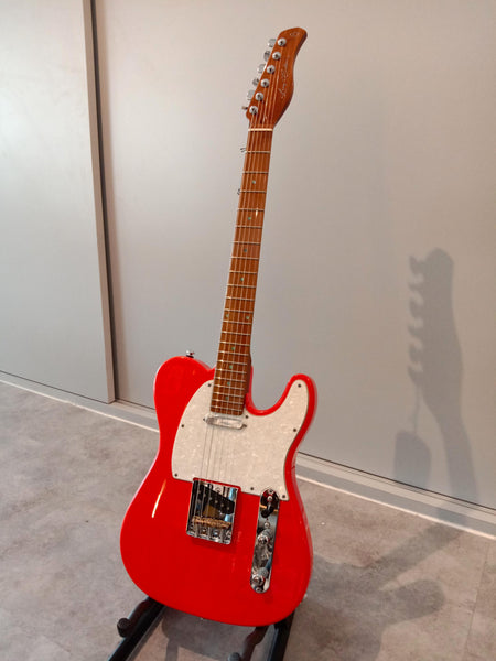 The Magic of the Sire Larry Carlton T7 Fiesta Red Electric Guitar