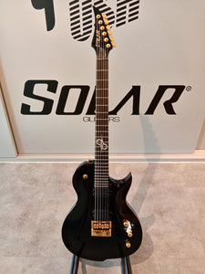 Black Beauty: Gitar Elektrik Solar GC1.6B Black Gloss