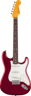 [PREORDER] Fender American Vintage II 65 Stratocaster Electric Guitar, Round-Lam RW FB, Candy Apple Red