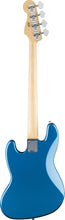 [PREORDER] Fender Standard Jazz Bass Guitar w/White Pickguard, Maple FB, Aqua Marine Metallic