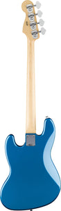 [PREORDER] Fender Standard Jazz Bass Guitar w/White Pickguard, Maple FB, Aqua Marine Metallic