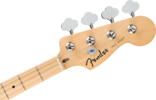 [PREORDER] Fender Standard Jazz Bass Guitar w/White Pickguard, Maple FB, Aqua Marine Metallic
