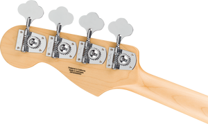 [PREORDER] Fender Standard Jazz Bass Guitar w/White Pickguard, Maple FB, Aqua Marine Metallic