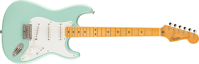 [PREORDER] Squier Classic Vibe 50s Stratocaster Hardtail Electric Guitar, Maple FB, Surf Green