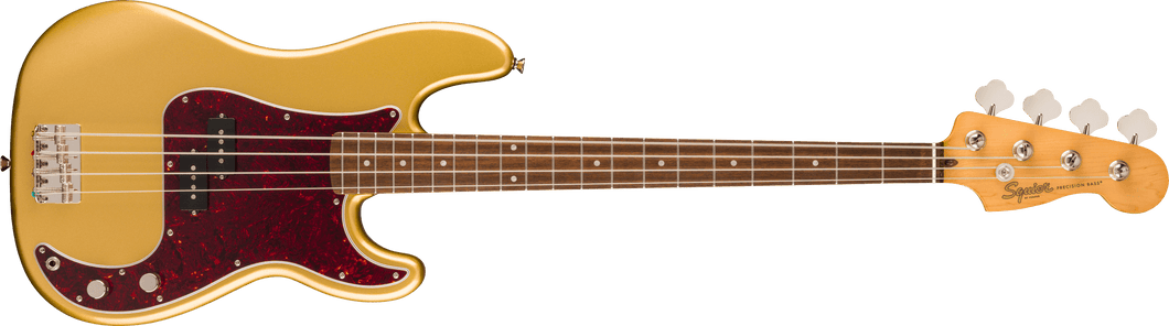 [PREORDER] Squier FSR Classic Vibe 60s Precision Bass Guitar, Laurel FB, Aztec Gold