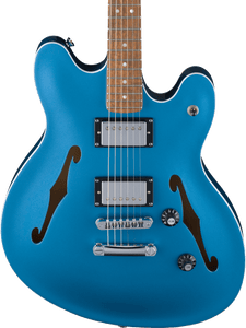 [PREORDER] Squier Affinity Series Starcaster Deluxe Electric Guitar, Laurel FB, Lake Placid Blue