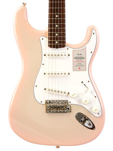 [PREORDER] Fender Japan Traditional 2025 Collection 60s Stratocaster Electric Guitar, RW FB, Stardust Pink