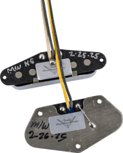 [PREORDER] Fender Custom Shop 50/51 Blackguard Telecaster Pickup Set, Black/Chrome