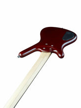 [PREORDER] Warwick RockBass Corvette Basic 4-String Bass Guitar, Burgundy Red Transparent Satin