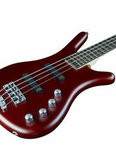[PREORDER] Warwick RockBass Corvette Basic 4-String Bass Guitar, Burgundy Red Transparent Satin