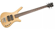 [PREORDER] Warwick RockBass Streamer Standard 5-String Bass Guitar, Natural Transparent Satin