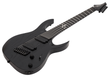 Solar A1.7BOP-FF Black Open Pore Fanned Fret Electric Guitar