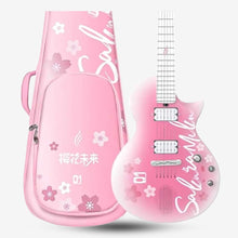 Enya Nova Go Sonic Hatsune Miku Edition Carbon Fiber composite Electric Guitar w/ Built In Speaker Pink