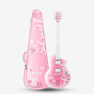 Enya Nova Go Sonic Hatsune Miku Edition Carbon Fiber composite Electric Guitar w/ Built In Speaker Pink