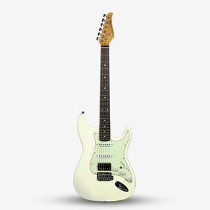 SQOE SEST700 Super Stratocaster HSS Electric Guitar with Alter Switch ( SEST / SEST-700 / ST 700 ) White