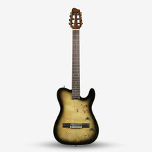 SQOE Spain SEGD600 Nylon Electric Guitar with Piezo Pickups ( SEGD / SEGD-600 / SEGD 600 ) Aurora Black