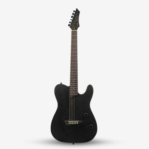 SQOE SETL800 Electroacoustic Silent Steel String Mahogany Guitar ( SETL 800 / SETL-800 ) Black