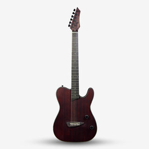 SQOE SETL800 Electroacoustic Silent Steel String Mahogany Guitar ( SETL 800 / SETL-800 ) Mahogany