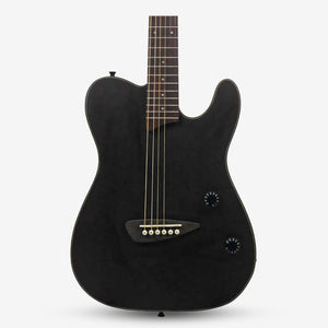 SQOE SETL800 Electroacoustic Silent Steel String Mahogany Guitar ( SETL 800 / SETL-800 ) Black