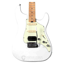 SQOE SEST800 HSS Roasted Maple Series Electric Guitar ( SEST / SEST-800 / ST 800 ) White