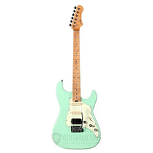 SQOE SEST800 HSS Roasted Maple Series Electric Guitar ( SEST / SEST-800 / ST 800 ) green