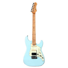 SQOE SEST800 HSS Roasted Maple Series Electric Guitar ( SEST / SEST-800 / ST 800 ) Sky Blue