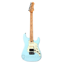 SQOE SEST800 HSS Roasted Maple Series Electric Guitar ( SEST / SEST-800 / ST 800 ) Sky Blue