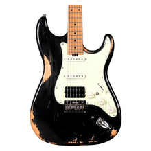 SQOE SEST960 HSS Roasted Maple Relic Series Electric Guitar ( SEST / SEST-960 / ST 960 ) black