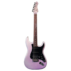 SQOE SEST750 HSS Roasted Maple Series Electric Guitar ( SEST / SEST-750 / SEST 750 ) Aurora Purple Burst